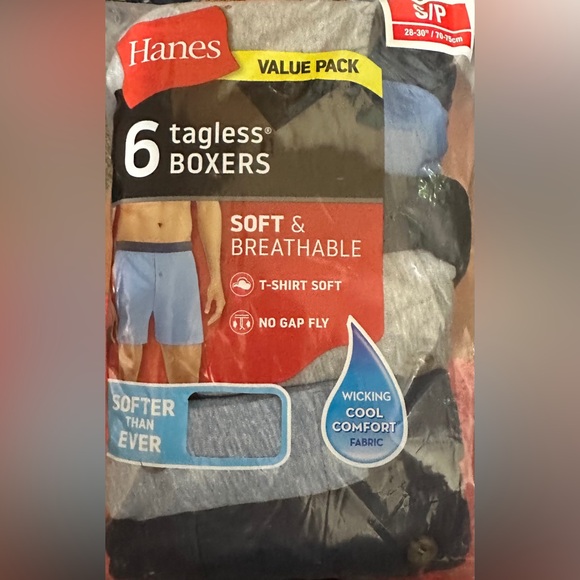 Hanes and Fruit of the Loom, Boxer Briefs, New never opened - Picture 2 of 5
